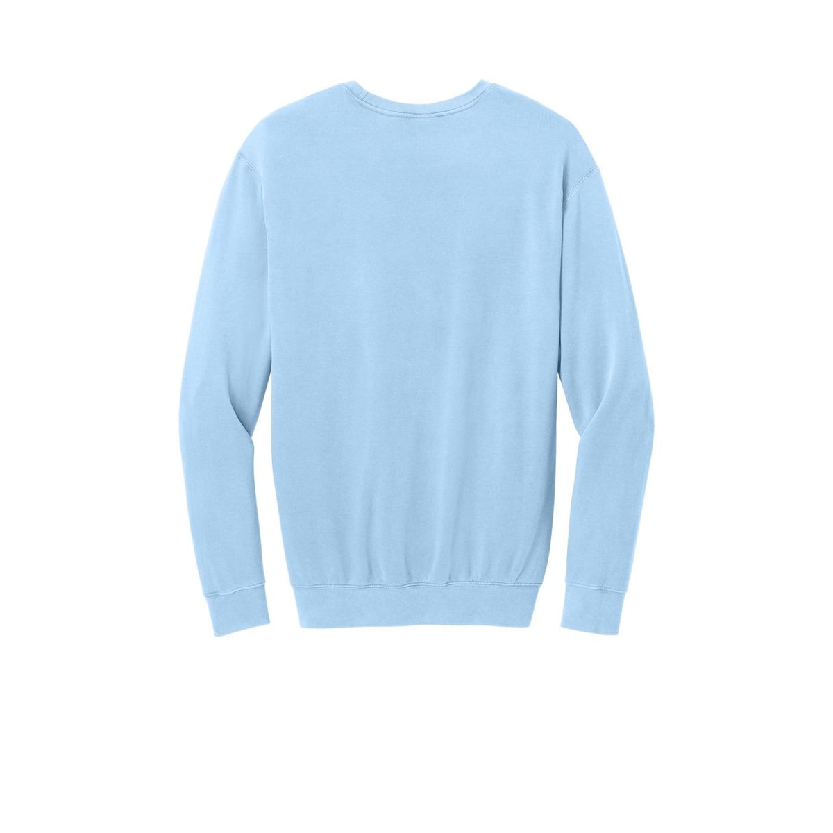 Comfort Colors Lightweight Crewneck Sweatshirt — Hydrangea (Back)