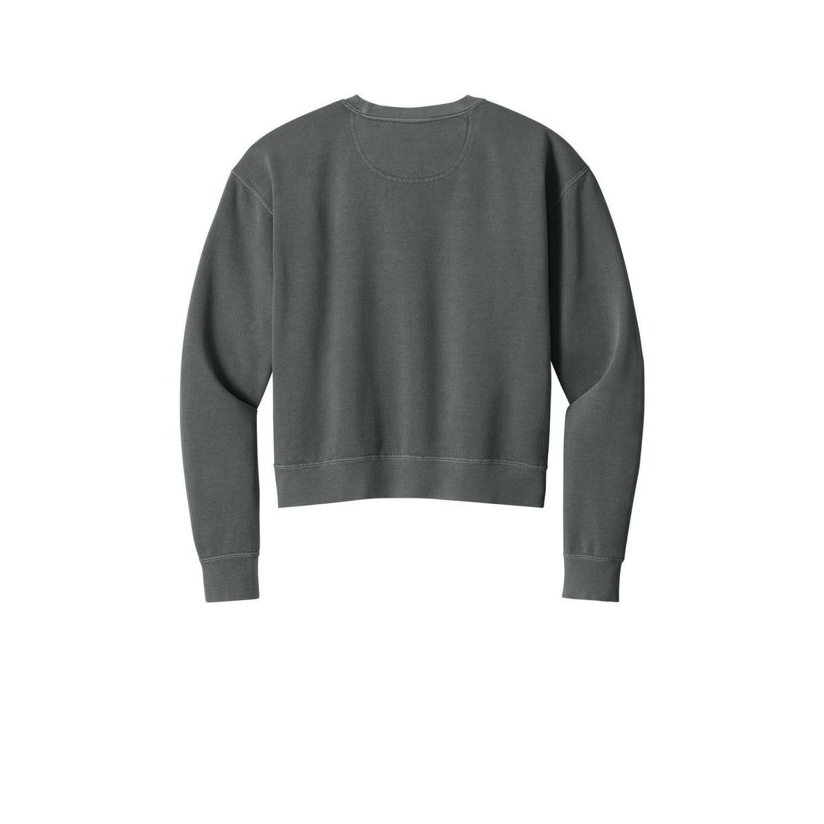 Comfort Colors Women's Mid-Length Crewneck Sweatshirt — Pepper (Back)