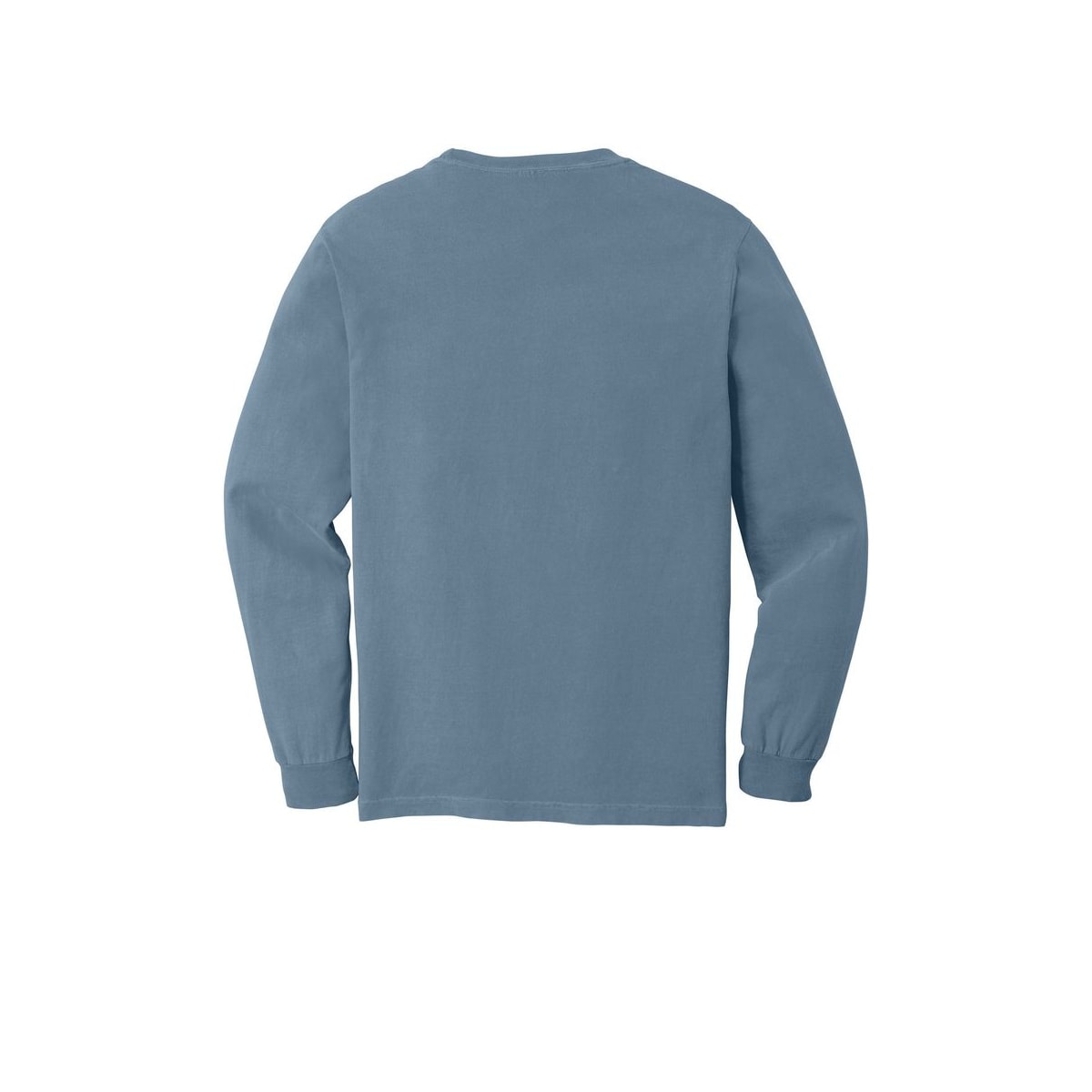 COMFORT COLORS Heavyweight Ring Spun Long Sleeve Tee — Blue Jean (Back)