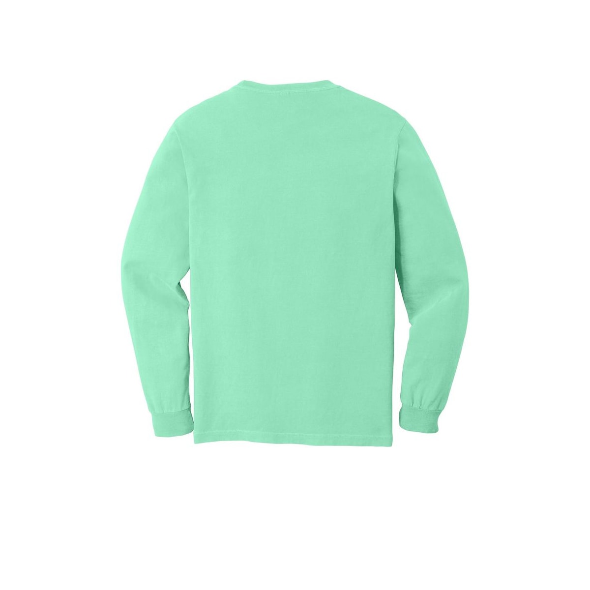 COMFORT COLORS Heavyweight Ring Spun Long Sleeve Tee — Island Reef (Back)