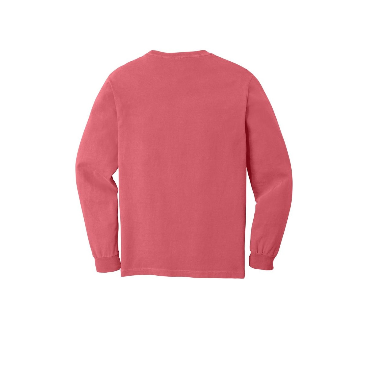 COMFORT COLORS Heavyweight Ring Spun Long Sleeve Tee — Watermelon (Back)