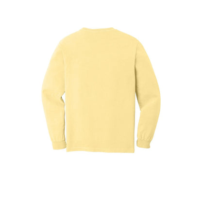 COMFORT COLORS Heavyweight Ring Spun Long Sleeve Tee — Butter (Back)