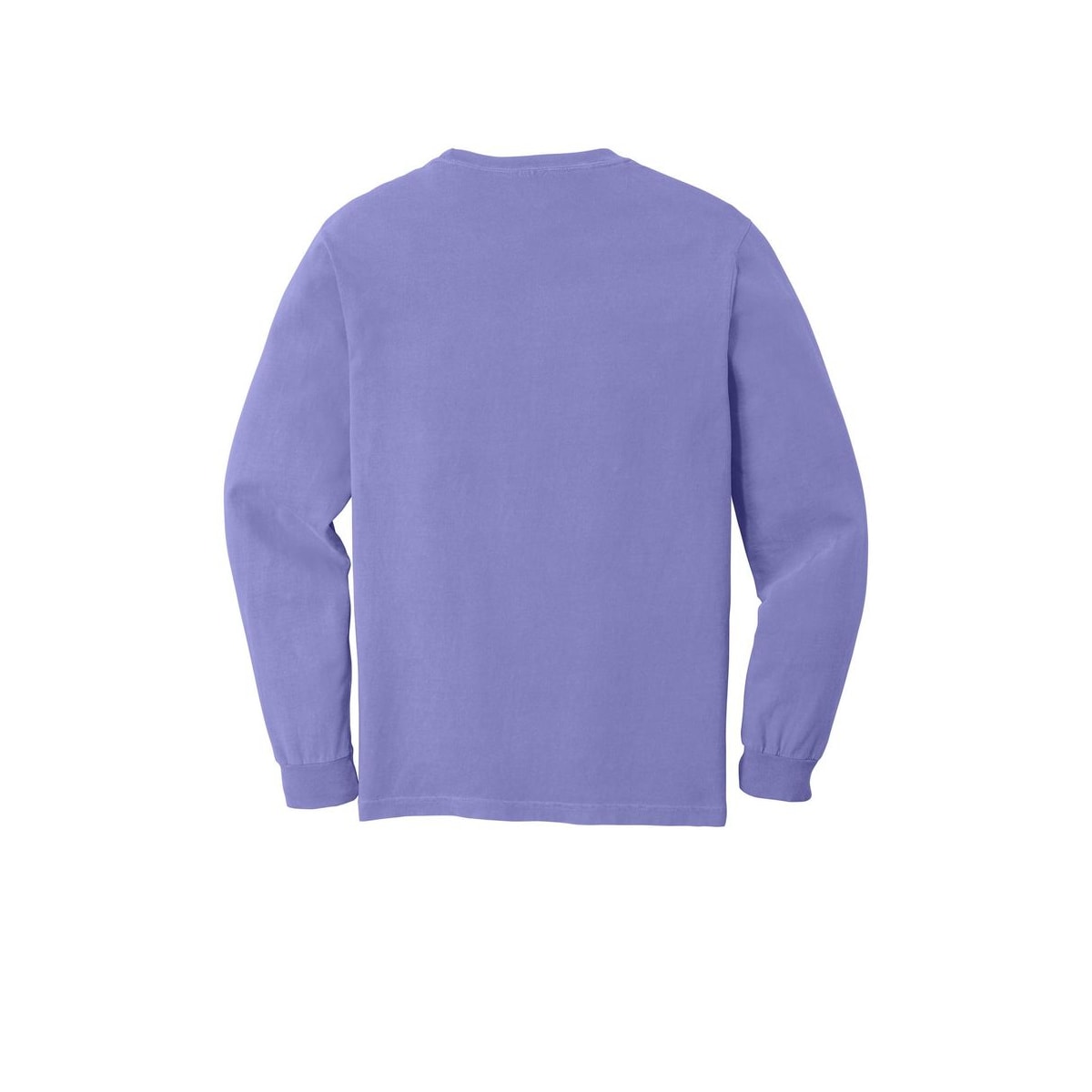 COMFORT COLORS Heavyweight Ring Spun Long Sleeve Tee — Violet (Back)