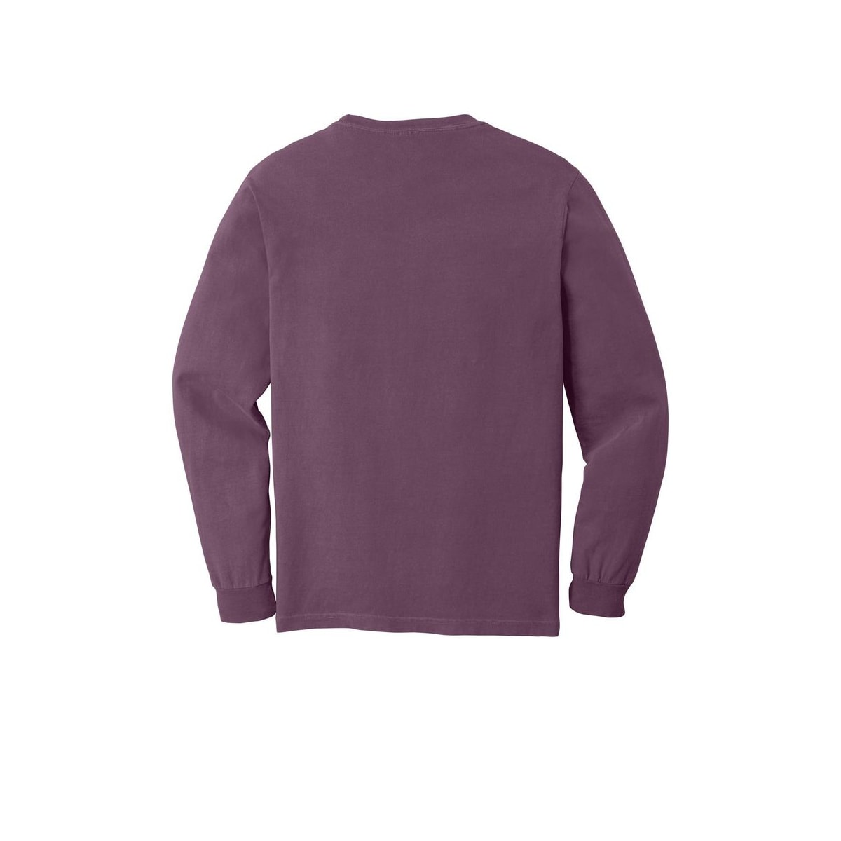 COMFORT COLORS Heavyweight Ring Spun Long Sleeve Tee — Berry (Back)