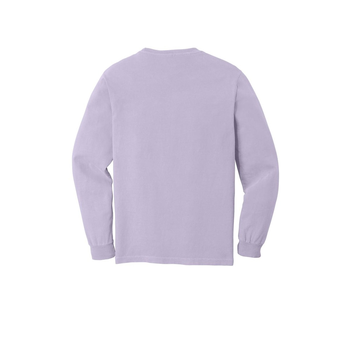 COMFORT COLORS Heavyweight Ring Spun Long Sleeve Tee — Orchid (Back)