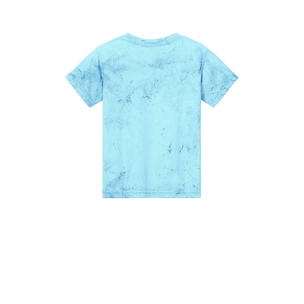 Comfort Colors Youth Heavyweight Color Blast Tee — Fiji Blue (Back)