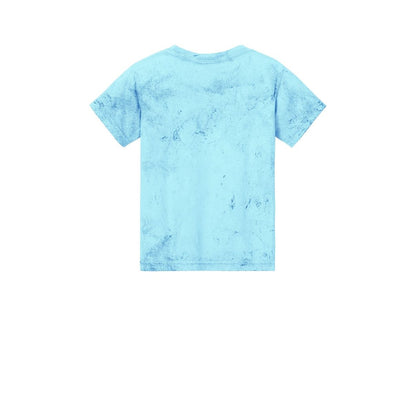 Comfort Colors Youth Heavyweight Color Blast Tee — Fiji Blue (Back)