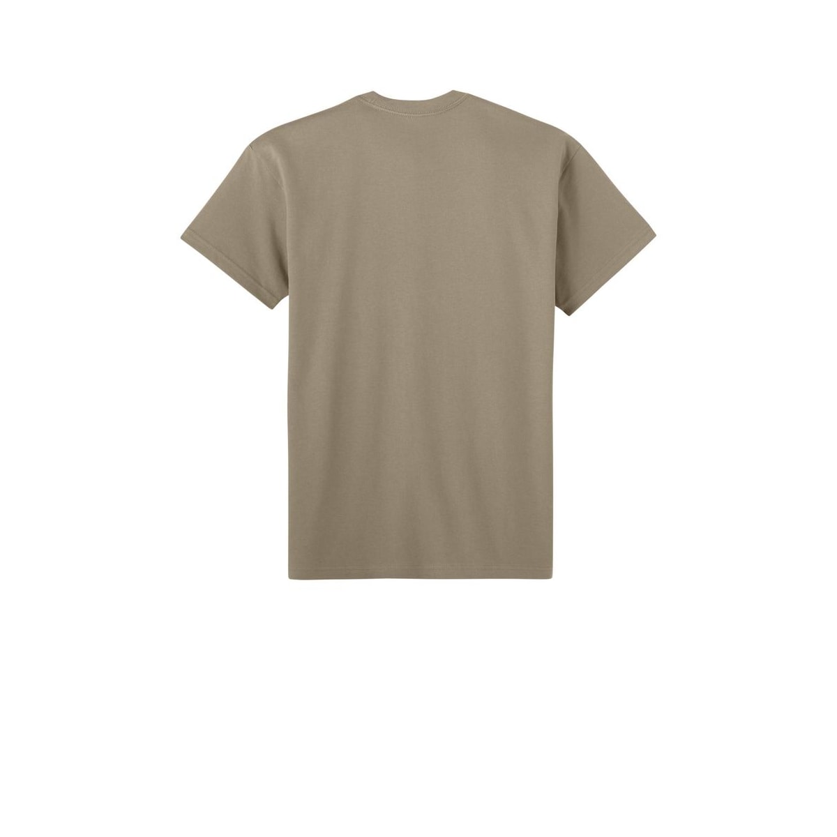 Next Level Apparel Heavyweight Tee — Tan (Back)