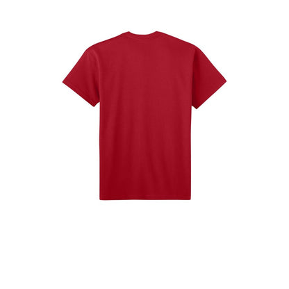 Next Level Apparel Heavyweight Tee — Red (Back)