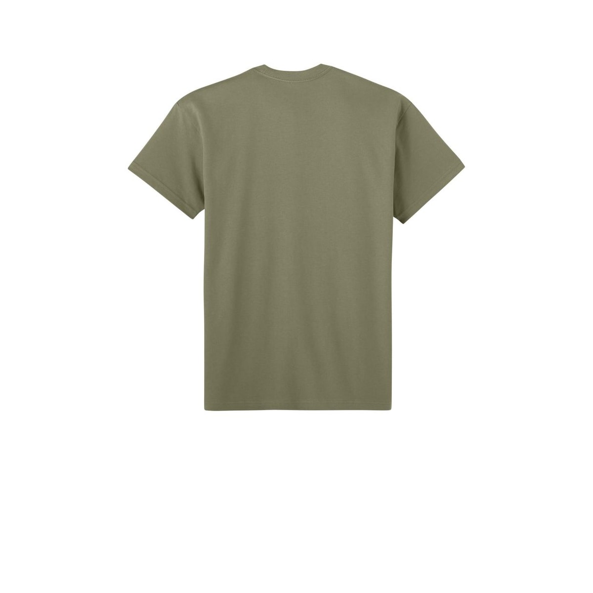 Next Level Apparel Heavyweight Tee — Light Olive (Back)