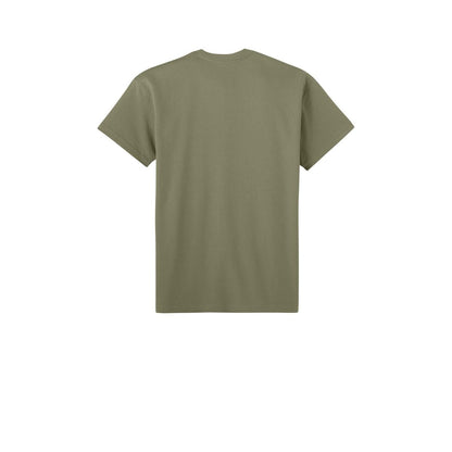 Next Level Apparel Heavyweight Tee — Light Olive (Back)