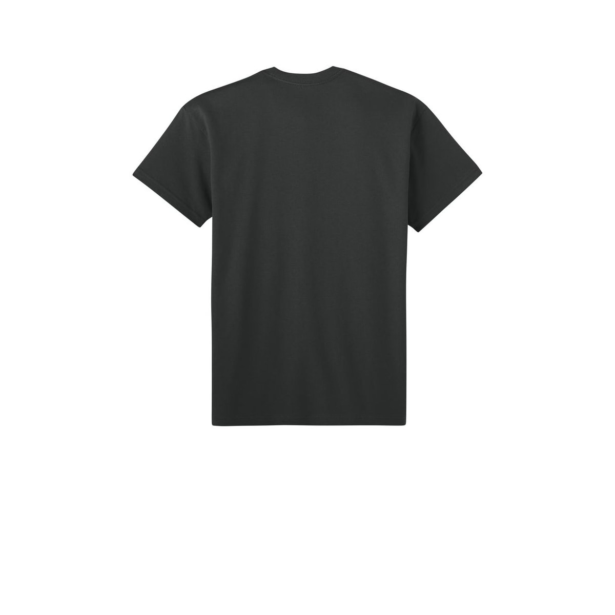Next Level Apparel Heavyweight Tee — Graphite Black (Back)