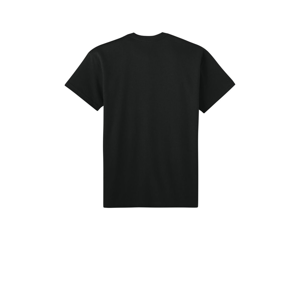 Next Level Apparel Heavyweight Tee — Black (Back)