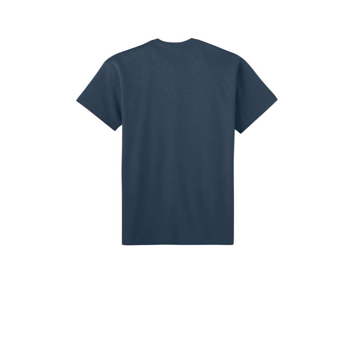 Next Level Apparel Heavyweight Tee — Harbor Blue (Back)
