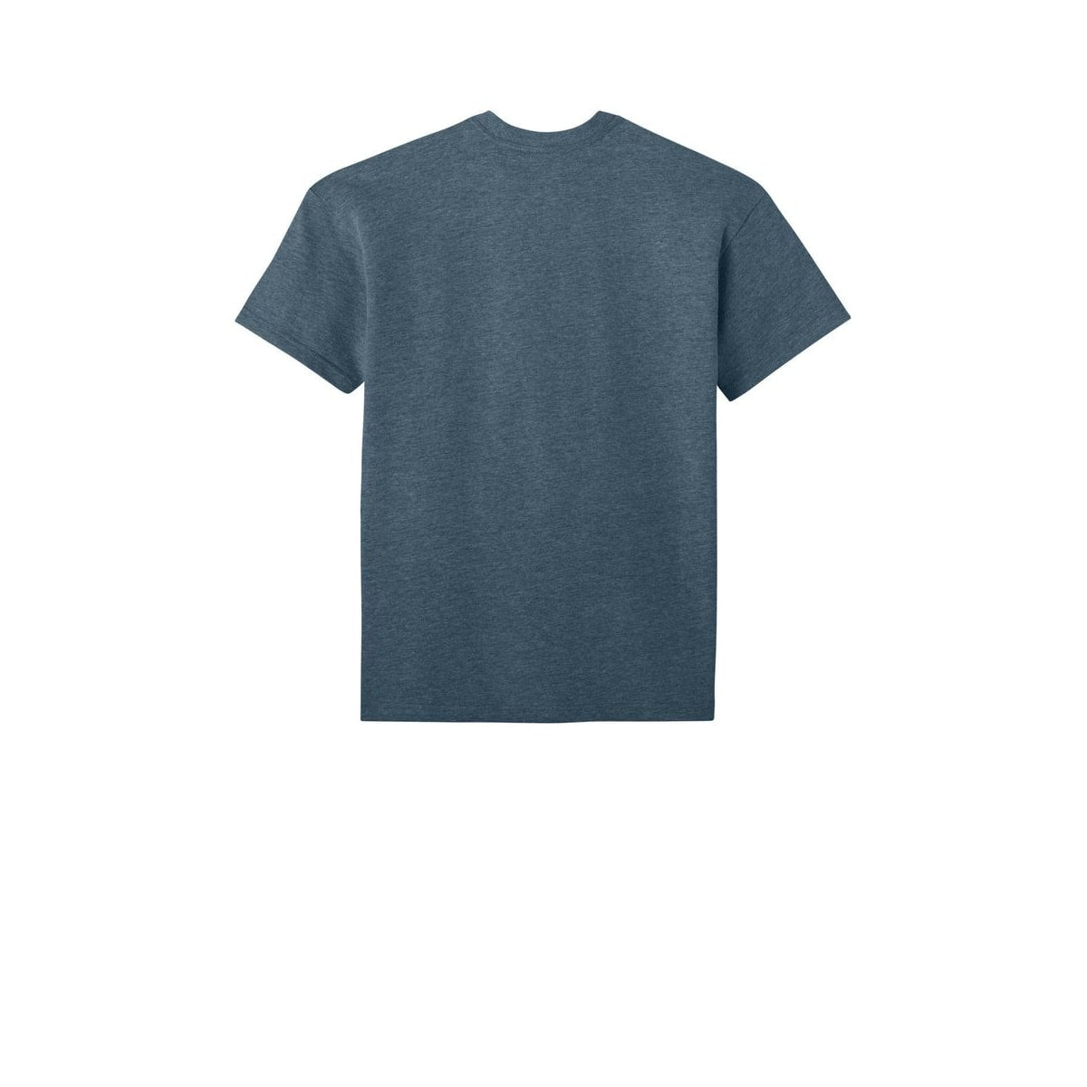 Next Level Apparel Heavyweight Tee — Heather Blue Jean (Back)