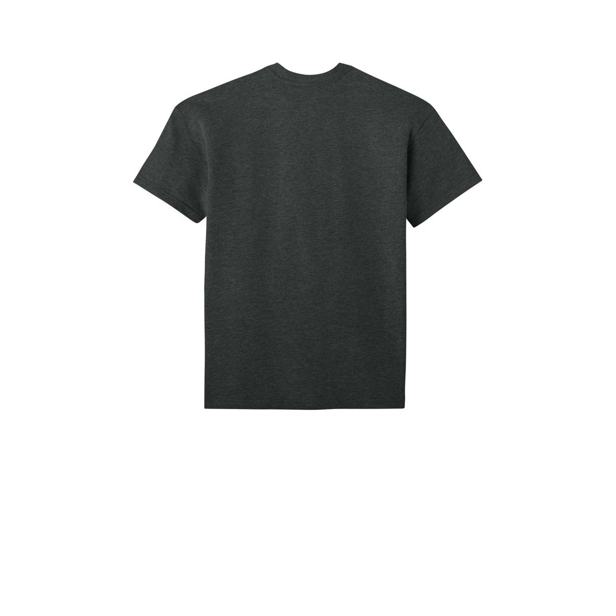 Next Level Apparel Heavyweight Tee — Heather Graphite Black (Back)