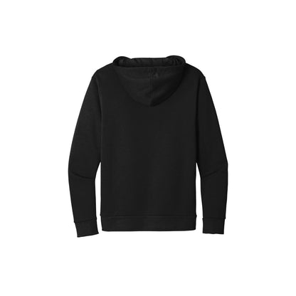 Next Level Apparel Adult Santa Barbara Pullover Hoodie — Black (Back)