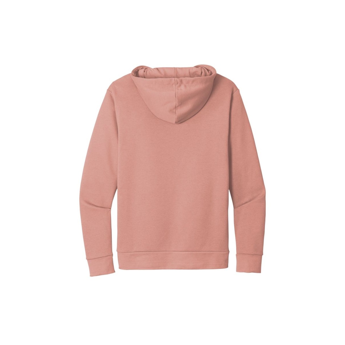 Next Level Apparel Adult Santa Barbara Pullover Hoodie — Desert Pink (Back)