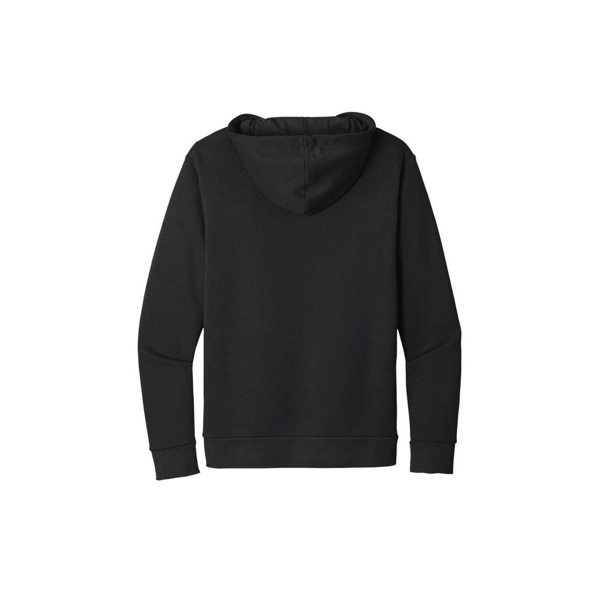 Next Level Apparel Adult Santa Barbara Pullover Hoodie — Graphite Black (Back)