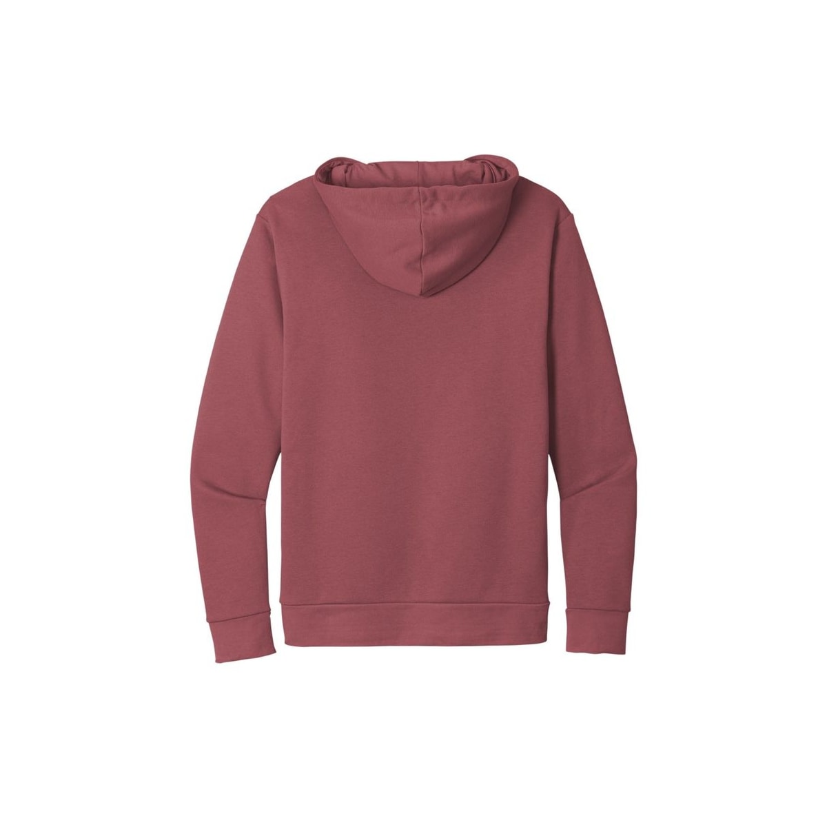 Next Level Apparel Adult Santa Barbara Pullover Hoodie — Mauve (Back)