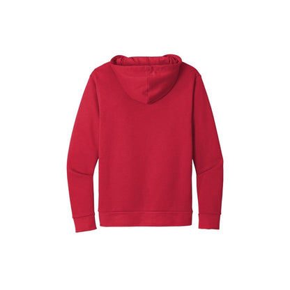 Next Level Apparel Adult Santa Barbara Pullover Hoodie — Red (Back)