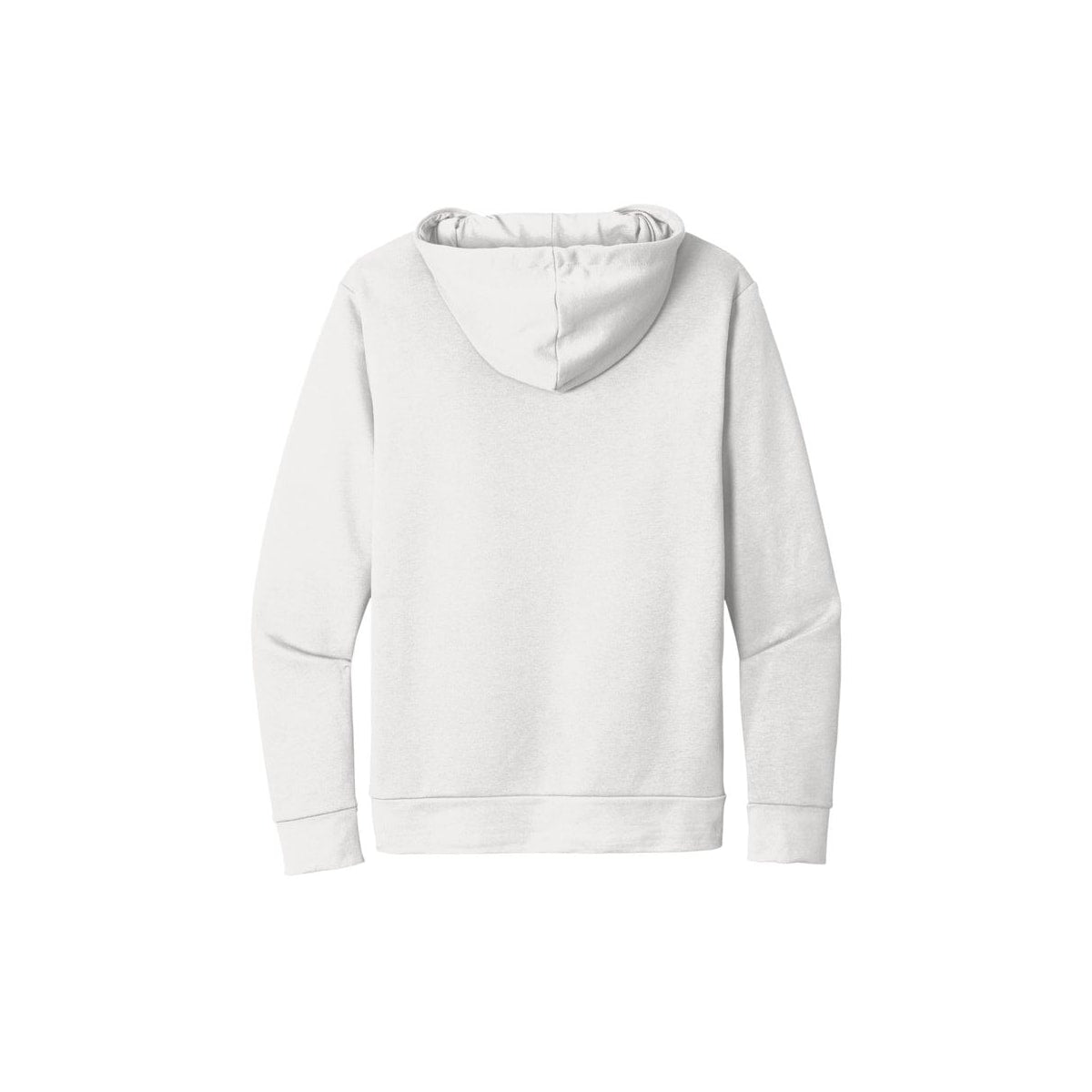 Next Level Apparel Adult Santa Barbara Pullover Hoodie — White (Back)