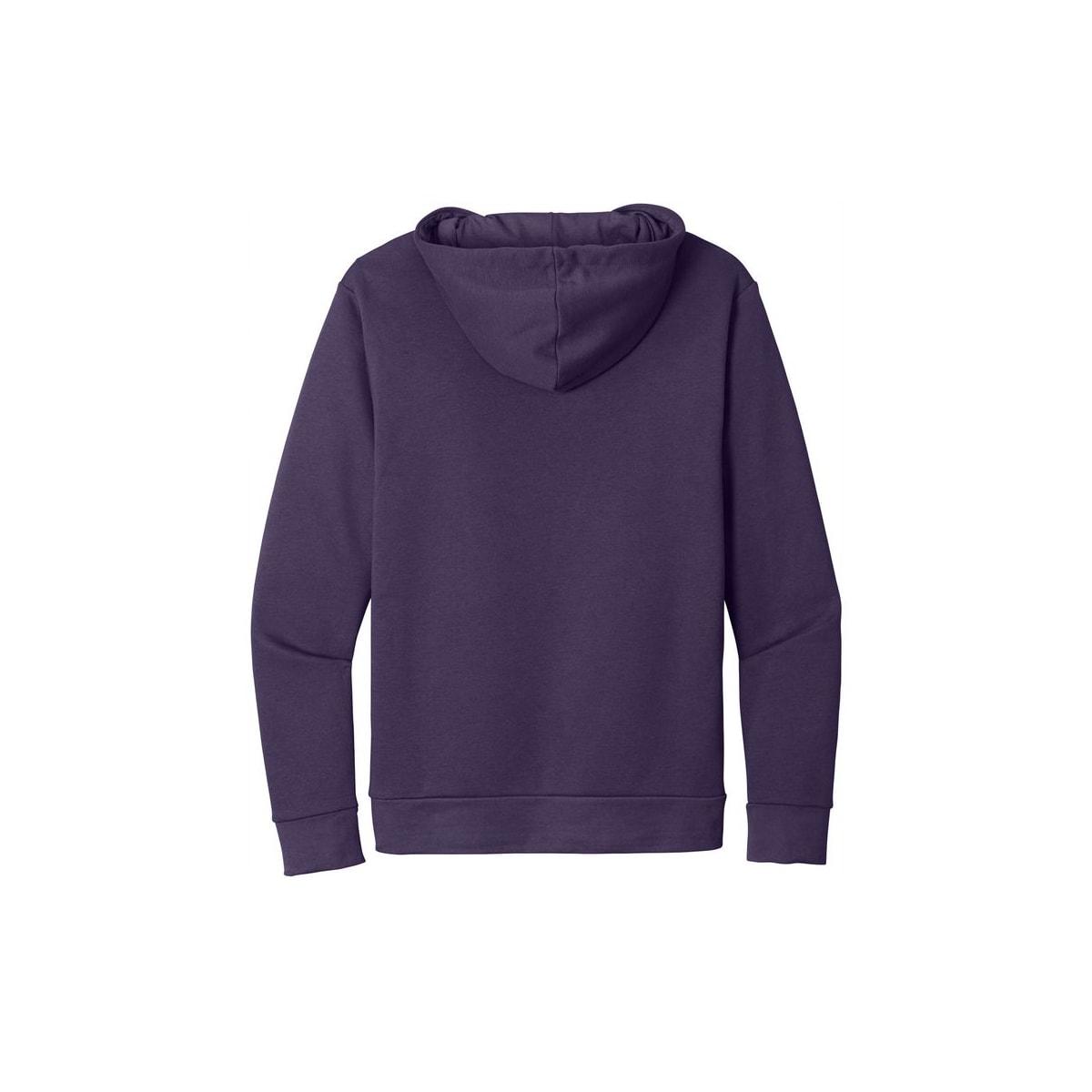 Next Level Apparel Adult Santa Barbara Pullover Hoodie — Galaxy Purple (Back)