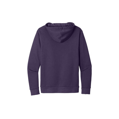 Next Level Apparel Adult Santa Barbara Pullover Hoodie — Galaxy Purple (Back)