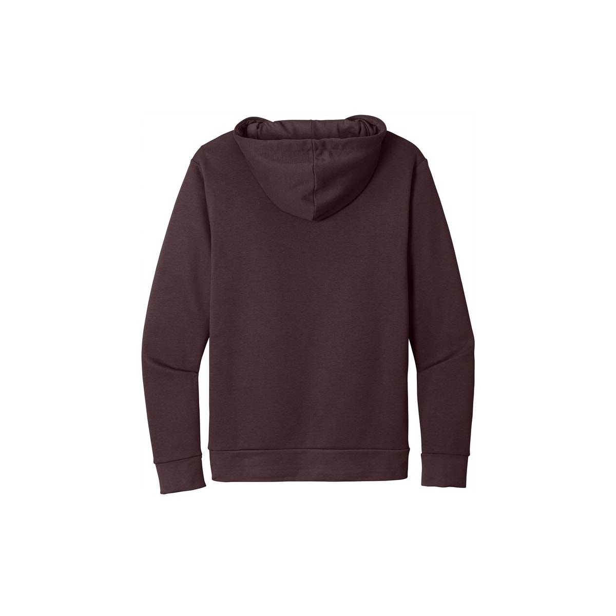 Next Level Apparel Adult Santa Barbara Pullover Hoodie — Oxblood (Back)
