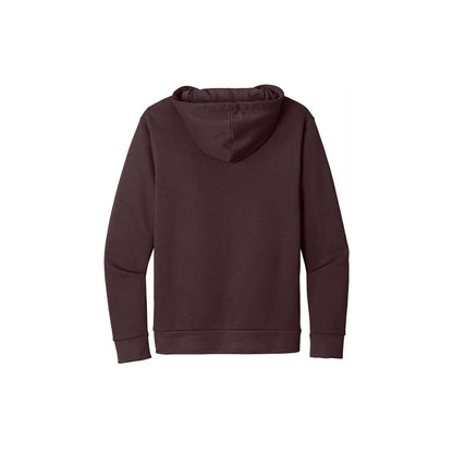 Next Level Apparel Adult Santa Barbara Pullover Hoodie — Oxblood (Back)