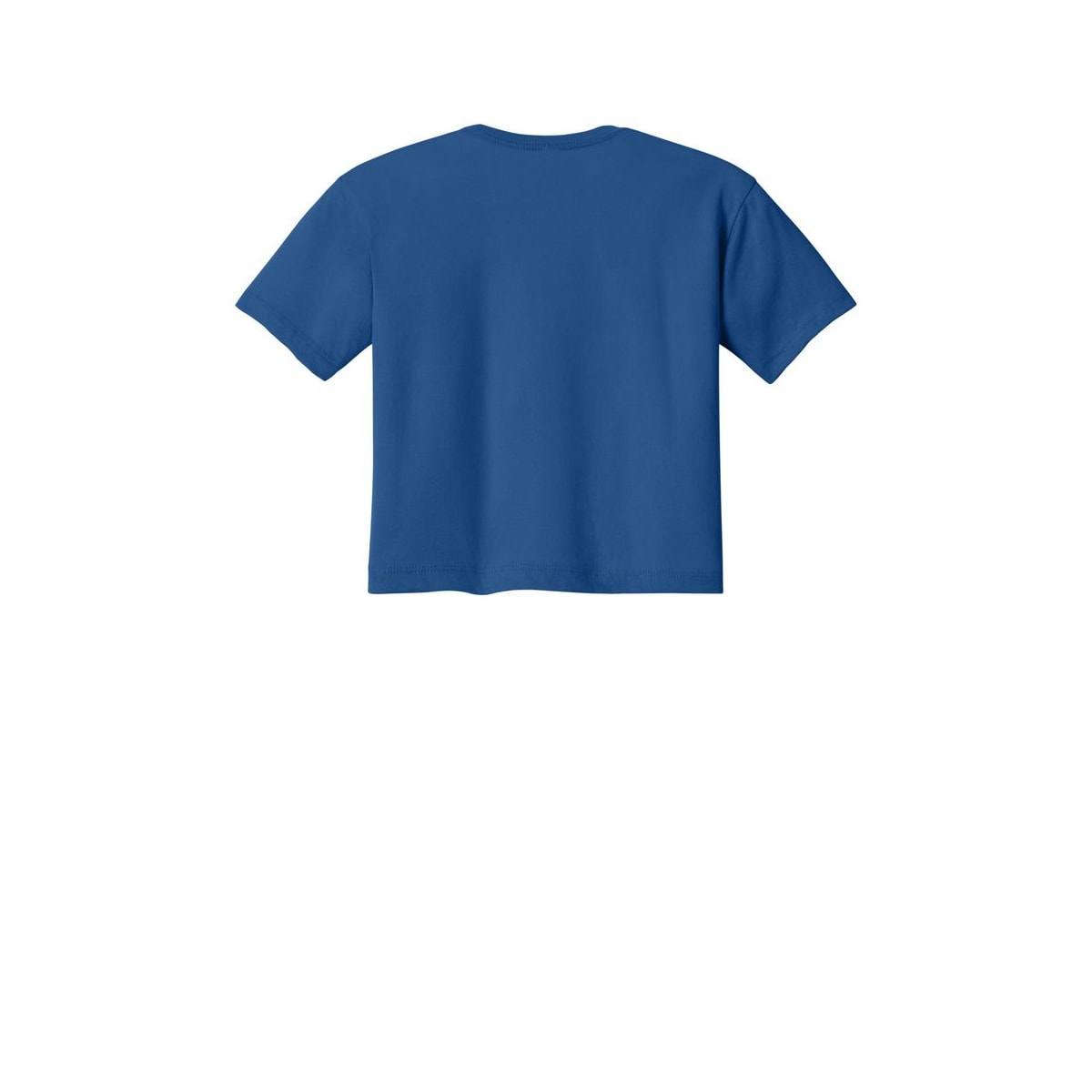 Next Level Apparel Women's Ideal Crop Top — Royal (Back)