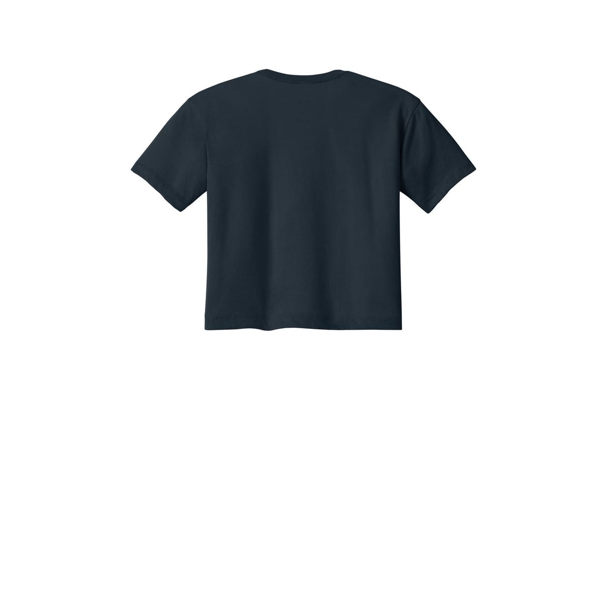 Next Level Apparel Women's Ideal Crop Top — Midnight Navy (Back)