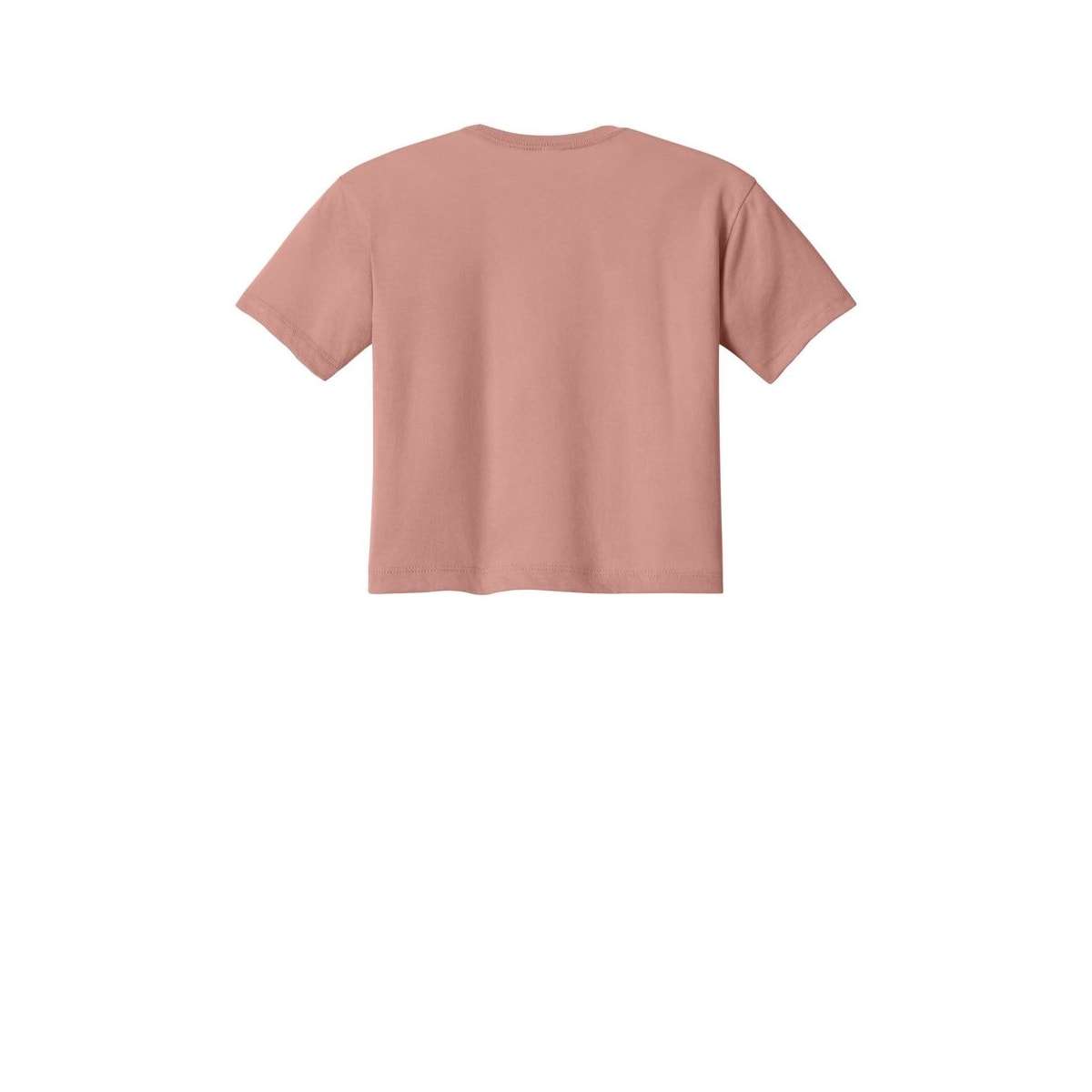 Next Level Apparel Women's Ideal Crop Top — Desert Pink (Back)