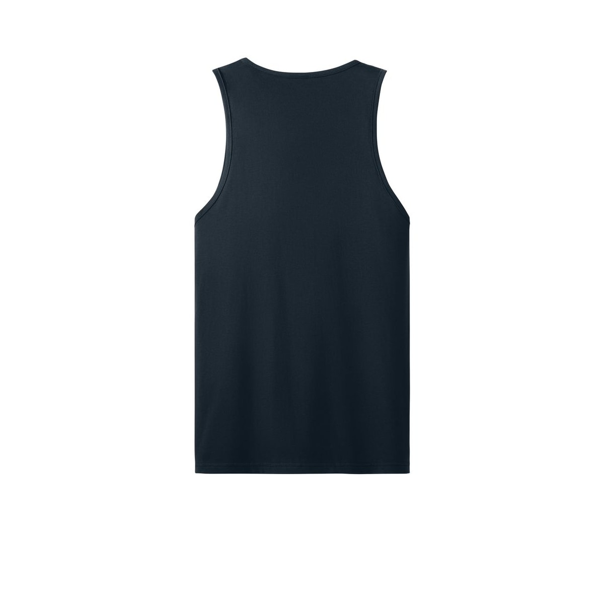 Next Level Apparel Cotton Muscle Tank — Midnight Navy (Back)