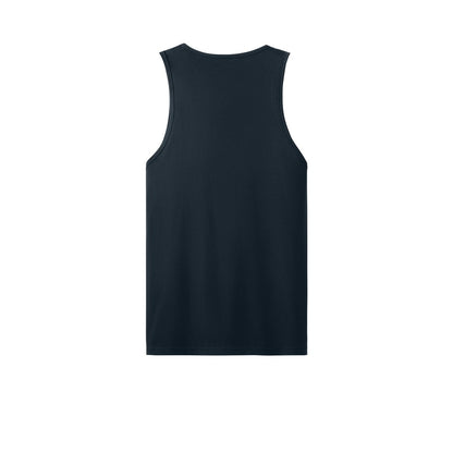 Next Level Apparel Cotton Muscle Tank — Midnight Navy (Back)