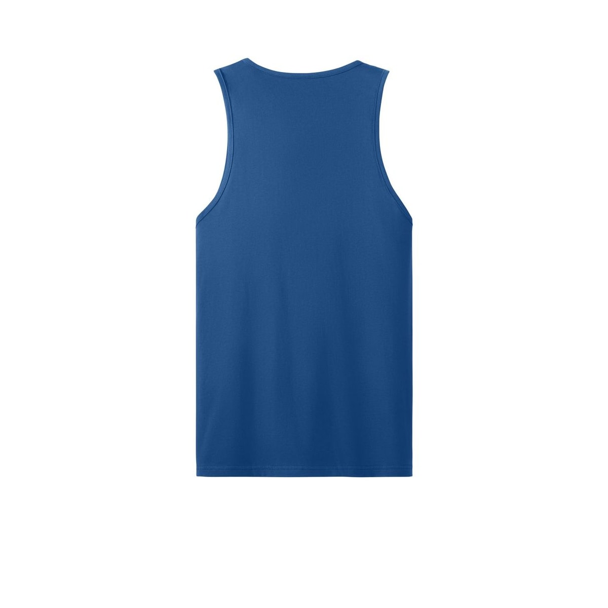 Next Level Apparel Cotton Muscle Tank — Royal (Back)