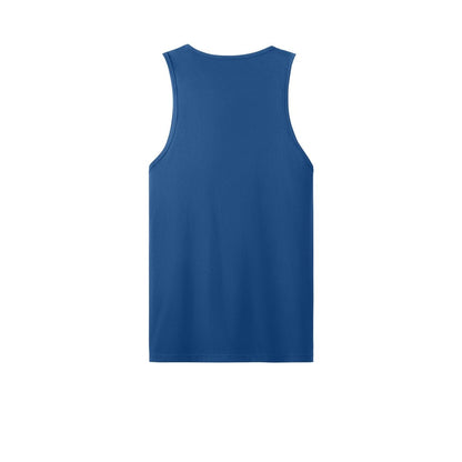 Next Level Apparel Cotton Muscle Tank — Royal (Back)