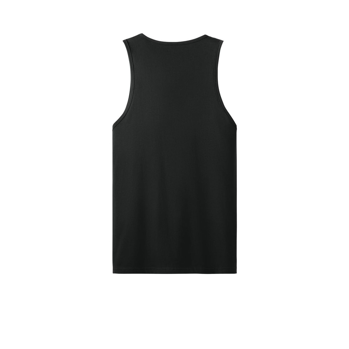 Next Level Apparel Cotton Muscle Tank — Black (Back)