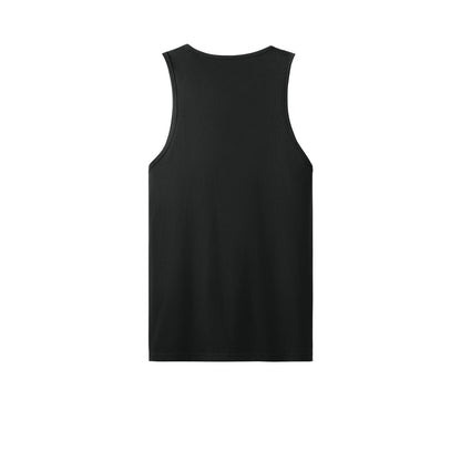 Next Level Apparel Cotton Muscle Tank — Black (Back)