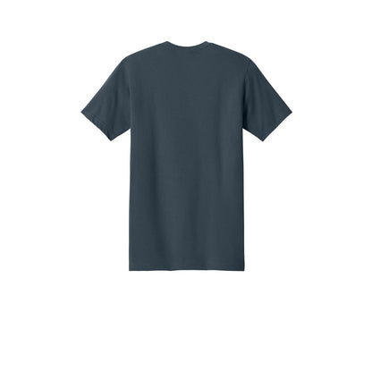 Next Level Apparel Ideal Jersey Tee — Harbor Blue (Back)