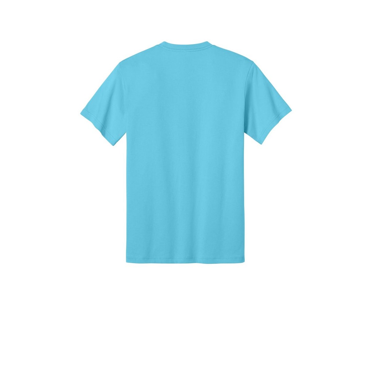 Next Level Apparel Ideal Jersey Tee — Pacific Blue (Back)