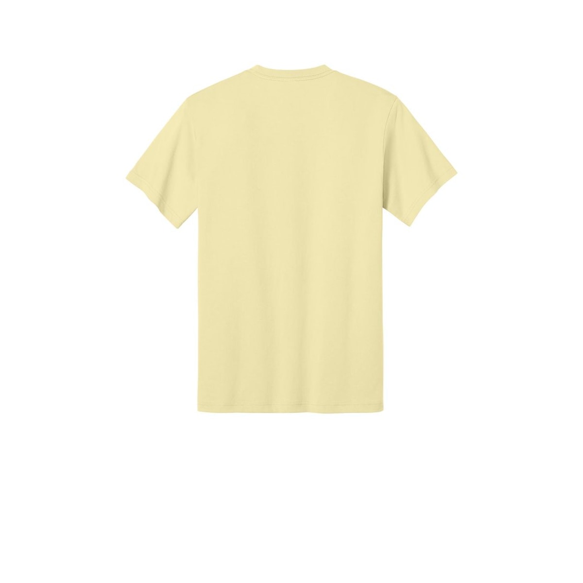 Next Level Apparel Ideal Jersey Tee — Vintage Yellow (Back)