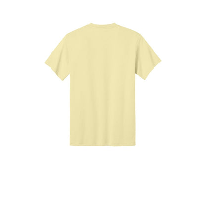Next Level Apparel Ideal Jersey Tee — Vintage Yellow (Back)