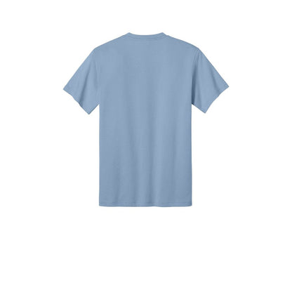 Next Level Apparel Ideal Jersey Tee — Stonewash Denim (Back)