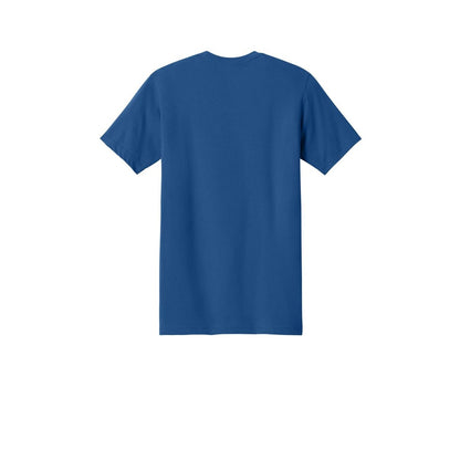 Next Level Apparel Ideal Jersey Tee — Royal (Back)