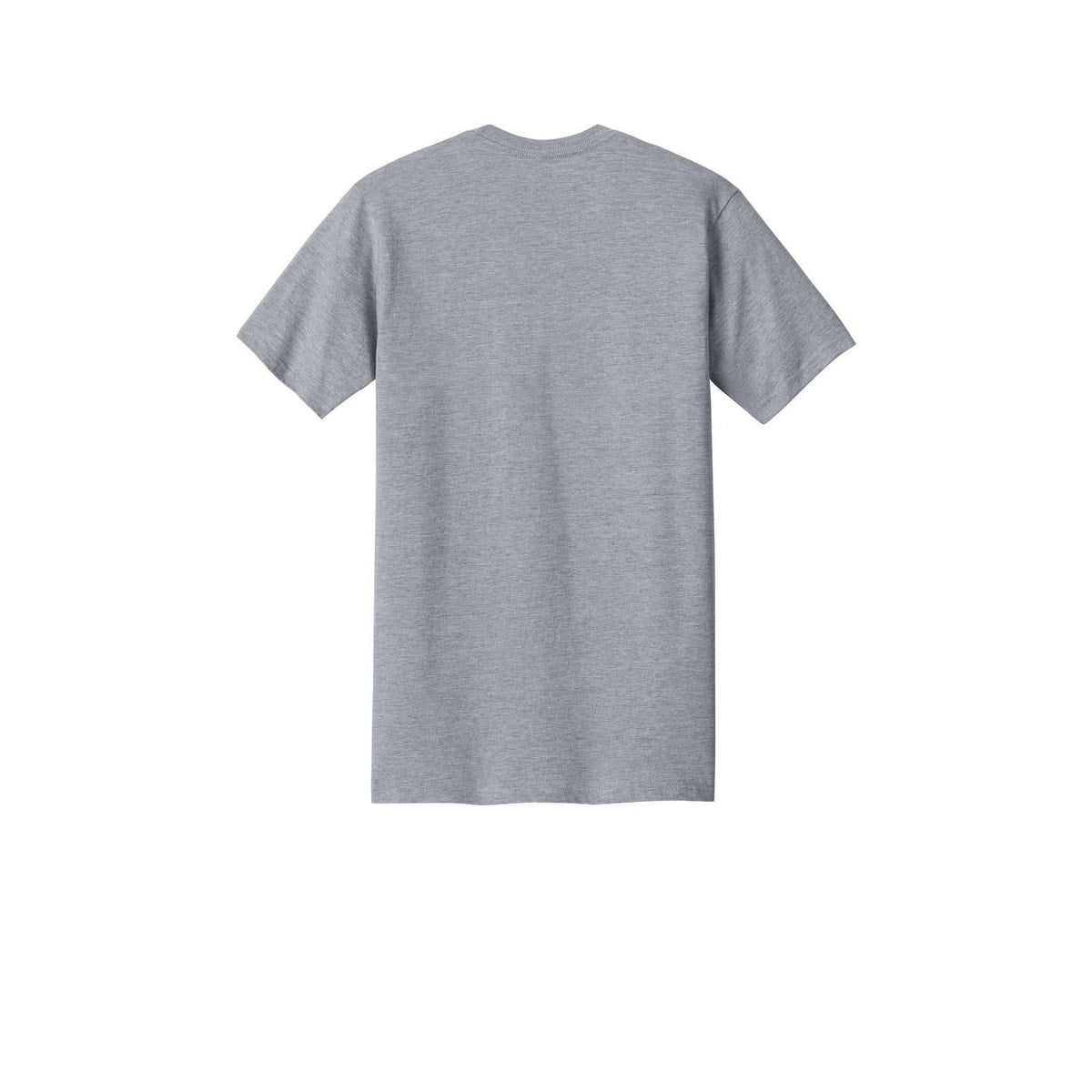 Next Level Apparel Ideal Jersey Tee — Heather Gray (Back)