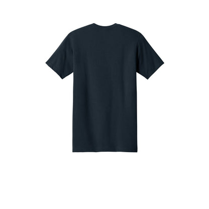 Next Level Apparel Ideal Jersey Tee — Midnight Navy (Back)