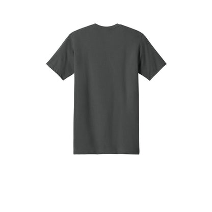 Next Level Apparel Ideal Jersey Tee — Heavy Metal (Back)