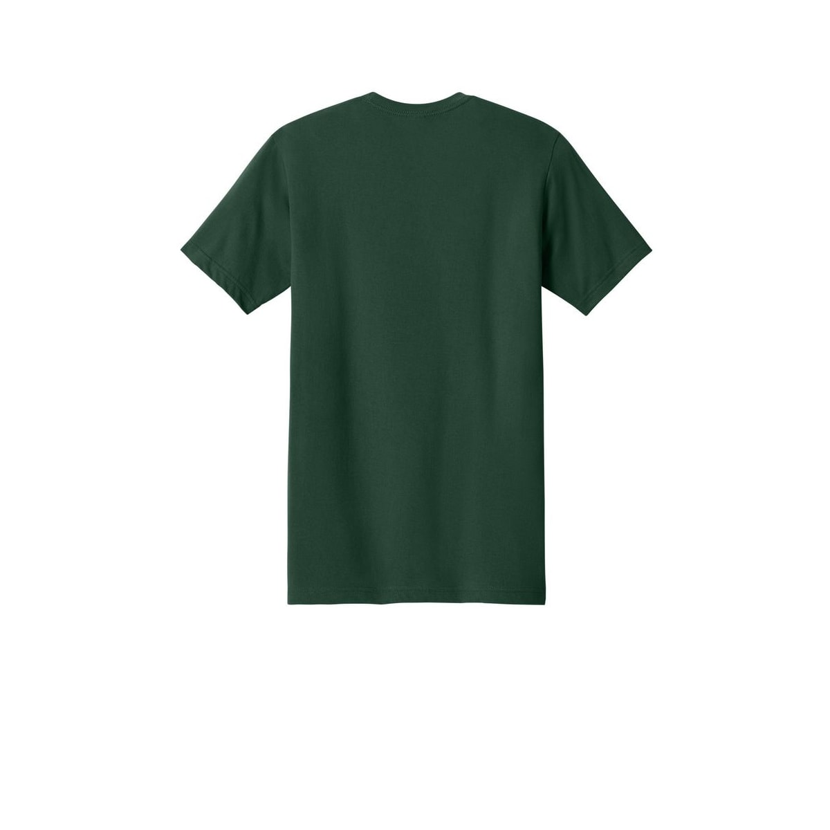 Next Level Apparel Ideal Jersey Tee — Forest Green (Back)