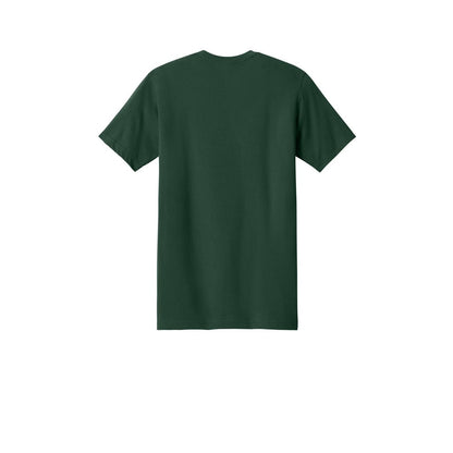 Next Level Apparel Ideal Jersey Tee — Forest Green (Back)